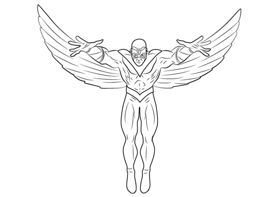 Coloring Pages Falcon Printable For Kids Adults Free