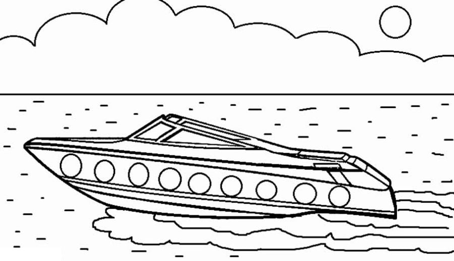 Coloring pages: Boats