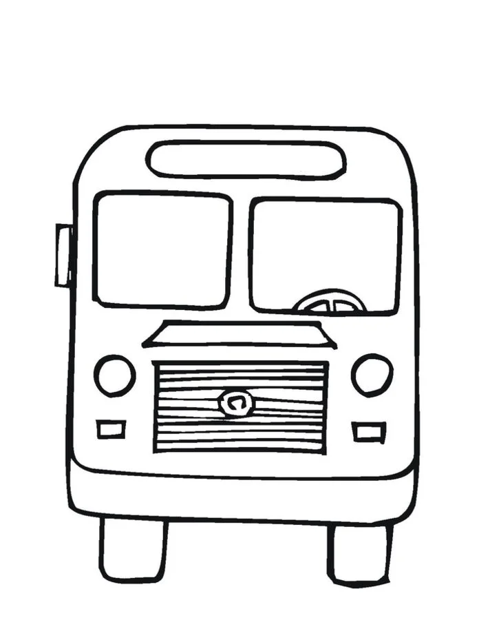 Kolorowanki: Autobus 5