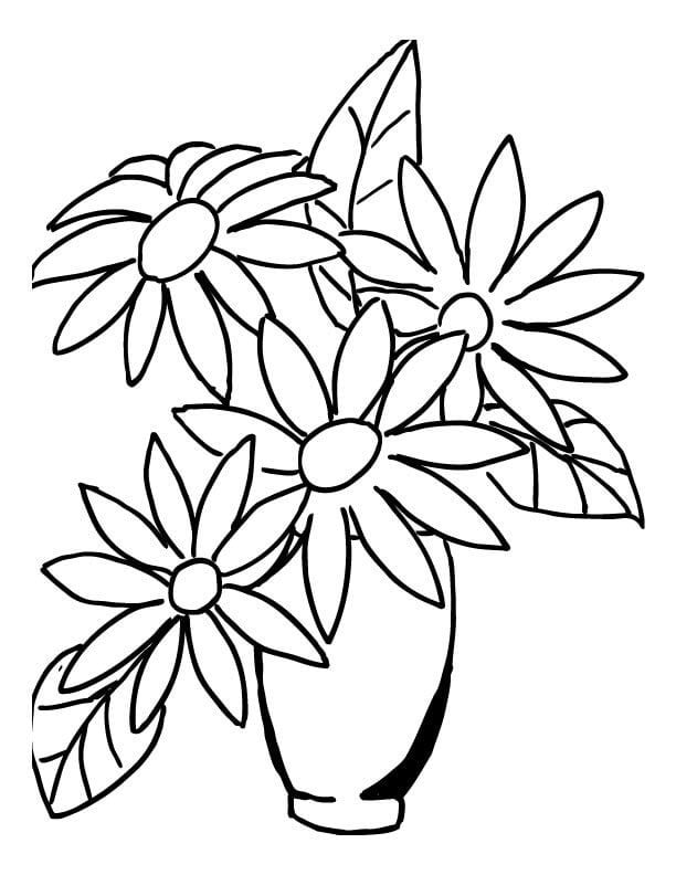 Coloring pages: Daisy 9