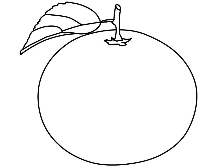 Coloring pages: Orange