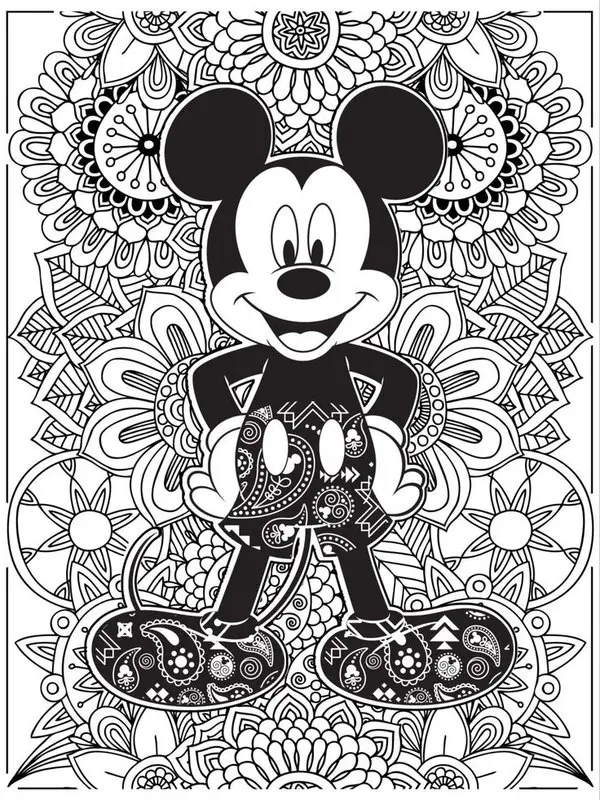 Image result for disney coloring pages for adults  Adult coloring pages,  Halaman mewarnai, Buku mewarna