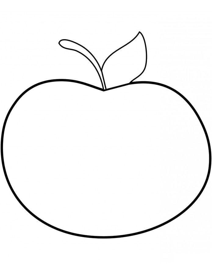 Dibujos para colorear: Manzana