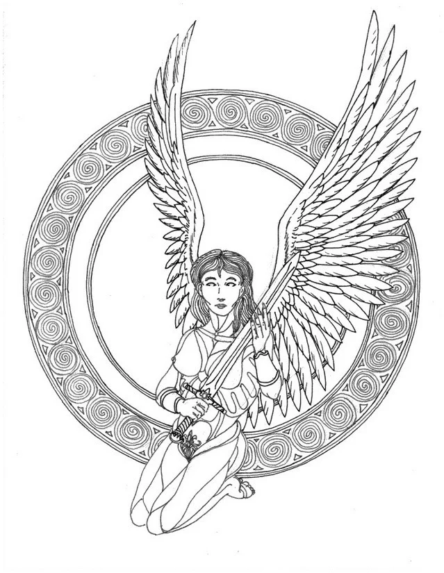 Kolorowanki dla dorosłych: Znaki zodiaku 5