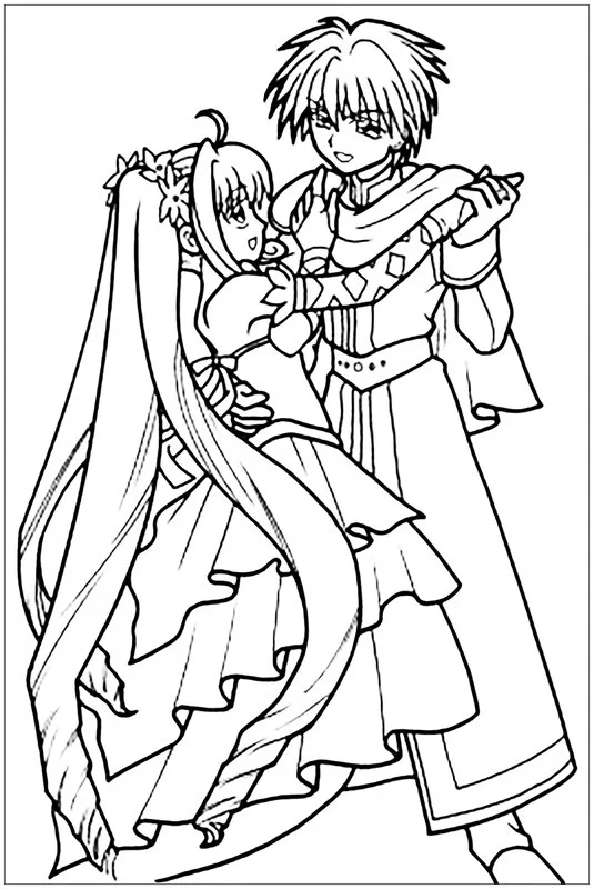 Kolorowanki dla dorosłych: Manga 6