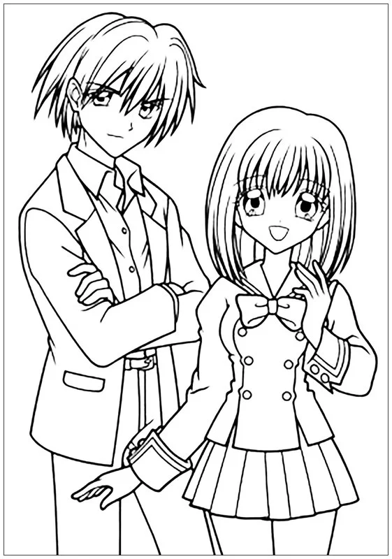 Kolorowanki dla dorosłych: Manga 5