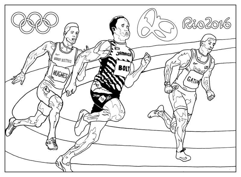 Dibujo para colorear juegos olímpicos - Dibujos Para Imprimir Gratis - Img  26044