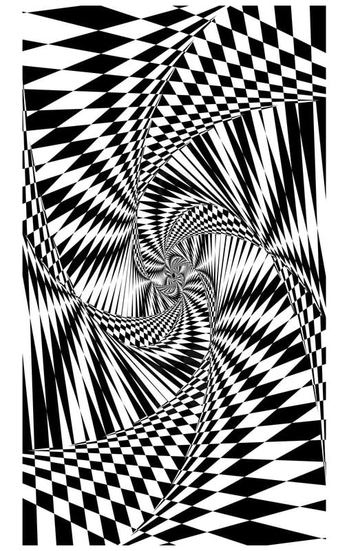 Coloring pages for adults: Psychedelia