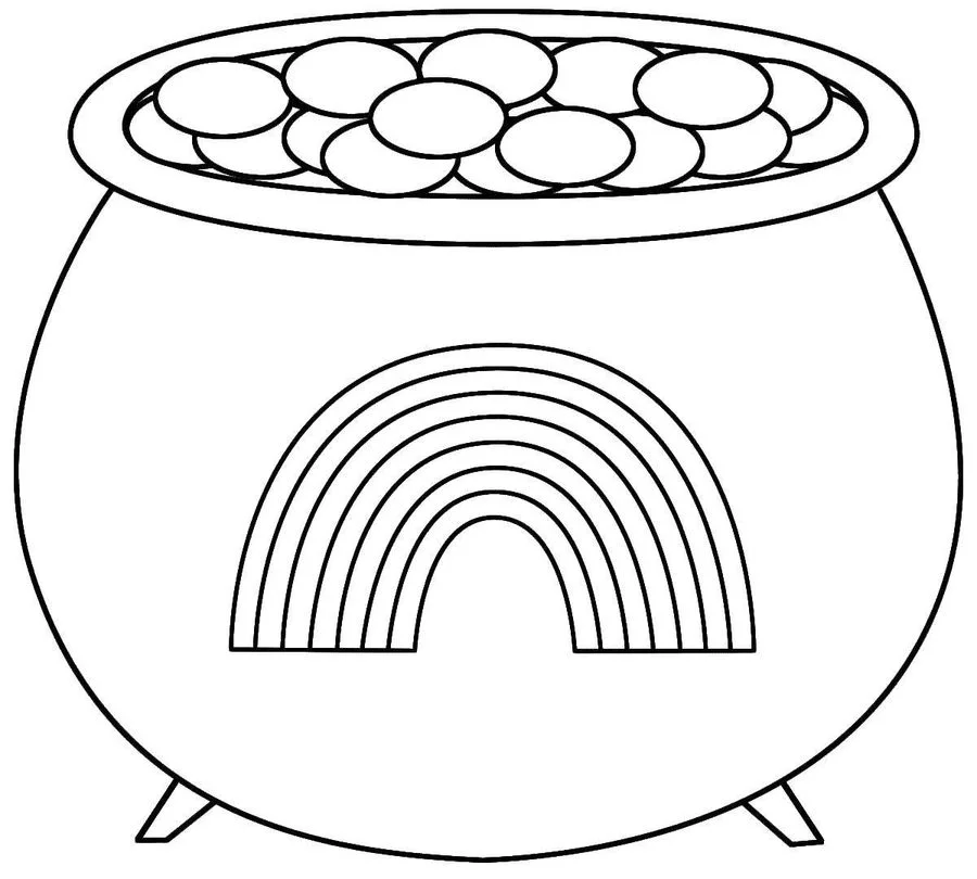Coloring pages: Rainbow 3