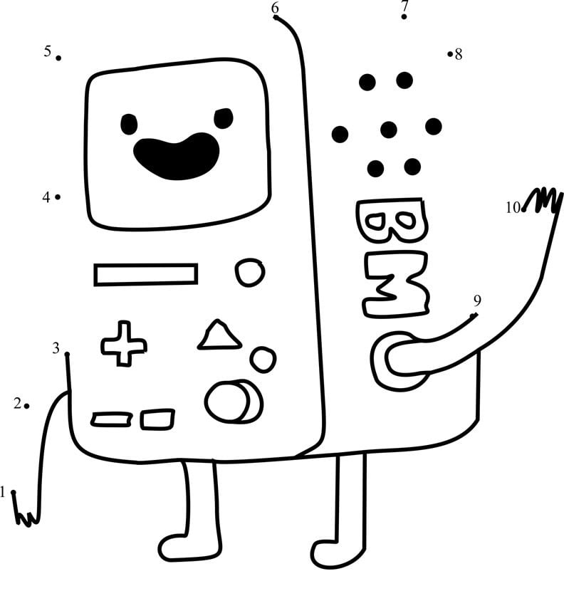 Connect the dots: Adventure Time