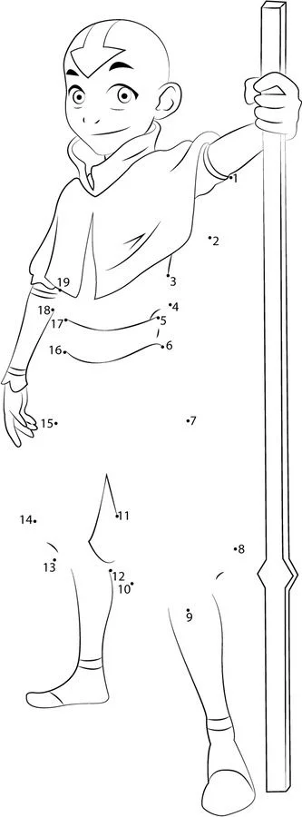 Połącz kropki: Awatar: Legenda Aanga 5