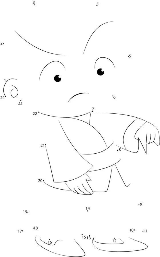 Połącz kropki: Awatar: Legenda Aanga 9