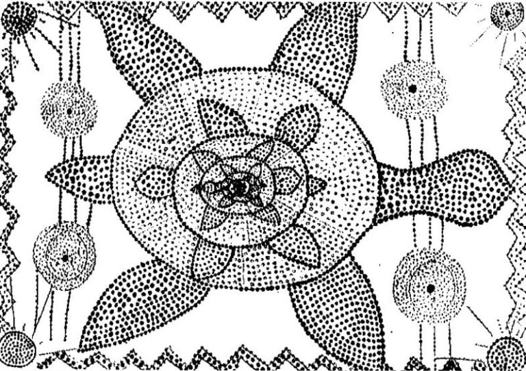 Coloriages pour adultes Aborigène imprimable gratuit PDF