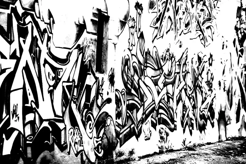Kolorowanki dla dorosłych: Graffiti 5