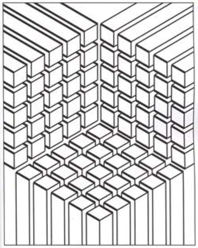 optical illusion coloring pages to print