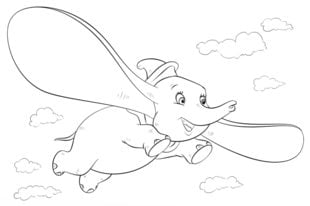 Come disegnare: Dumbo 9