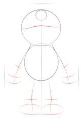 How to draw: Elmo 3