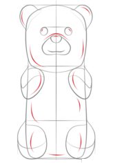 Tutorial de dibujo: Los osos Gummi 6