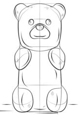 Tutorial de dibujo: Los osos Gummi 7