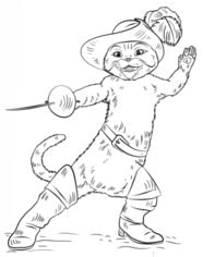 Tutorial de dibujo: El gato con botas