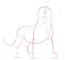 How to draw: Simba 3