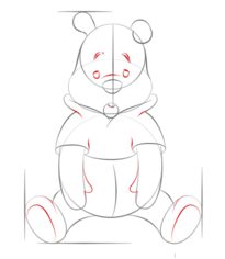Zeichnen Tutorial: Pu der Bär