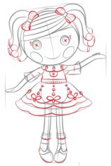 How to draw: Lalaloopsy