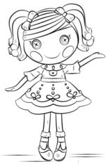 How to draw: Lalaloopsy 8