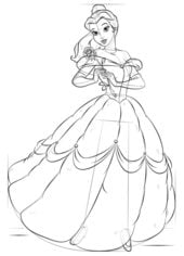 How to draw: Belle