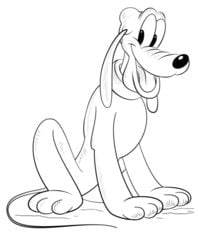 Jak narysować: Pies Pluto
