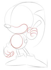 Zeichnen Tutorial: Sonic