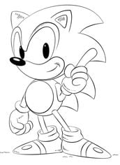 Jak narysować: Sonic