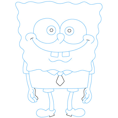 Zeichnen Tutorial: SpongeBob Schwammkopf