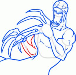 How to draw: Carnage 11