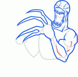 How to draw: Carnage 7