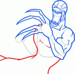 How to draw: Carnage 8