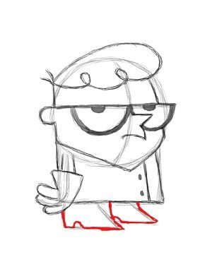 Tutorial de dibujo: Dexter