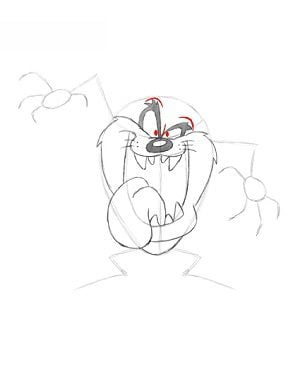 How to draw: Tasmanian Devil