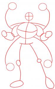 Tutorial de dibujo: Doctor Octopus paso a paso, para niños