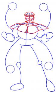 How to draw: Doctor Octopus 2