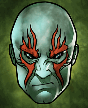 How to draw: Drax the Destroyer