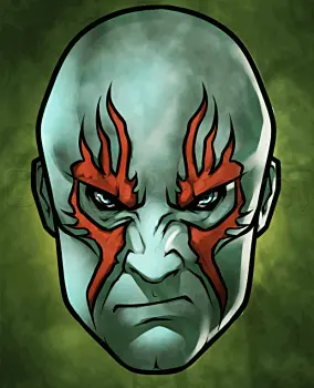 Tutorial de dibujo: Drax el Destructor 8