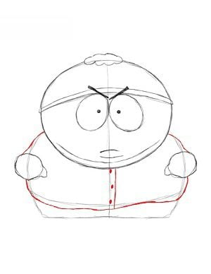 Come disegnare: Eric Cartman 10