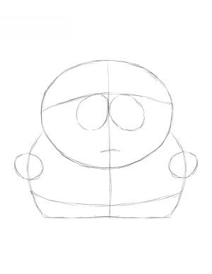 Zeichnen Tutorial: Eric Cartman 5