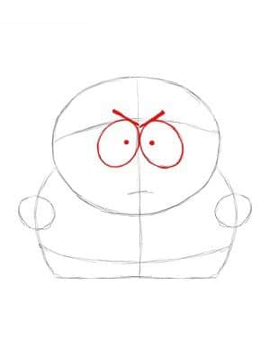 How to draw: Eric Cartman 6
