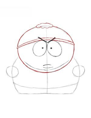 Zeichnen Tutorial: Eric Cartman 8