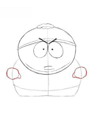 Zeichnen Tutorial: Eric Cartman 9