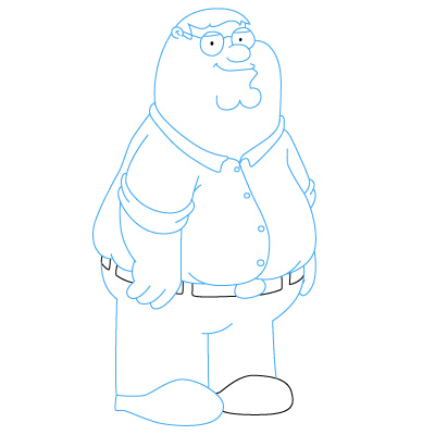 Zeichnen Tutorial: Family Guy 9