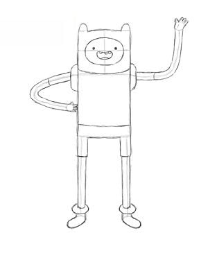 How to draw: Finn the Human 12