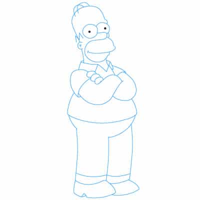 Come disegnare: Homer Simpson